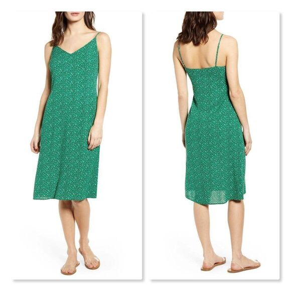 One Clothing Leopard Print Knee Length Slipdress - Picture 1 of 8
